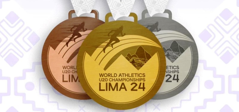 ¡Estás son las medallas para el Campeonato Mundial U20 Lima 2024!