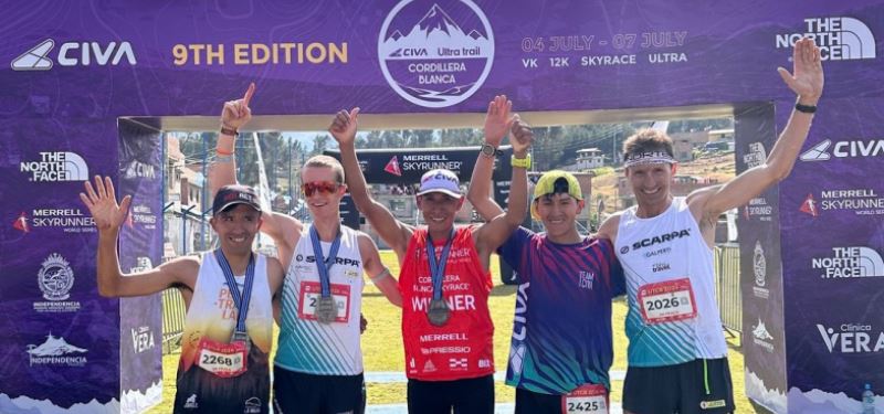 Finalizó el Mundial de Skyrunning en la Cordillera Blanca en Huaraz con triunfo peruano