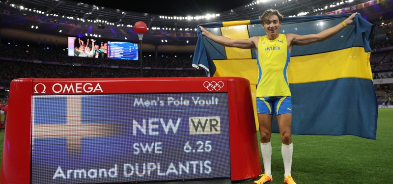 Atletismo olímpico: Mondo Duplantis eleva cuota olímpica y mundial a 6.25