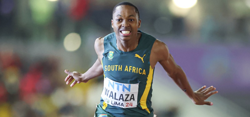 Bayanda Walaza campeón mundial por partida doble en la velocidad