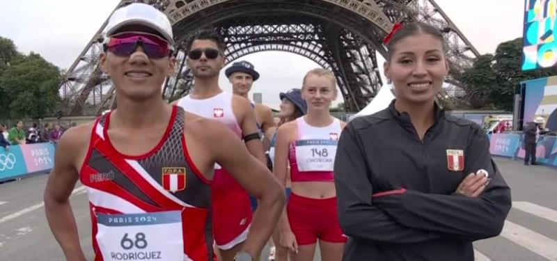 Kimberly García y Cesar Rodríguez arañaron le bronce olímpico en Paris 2024