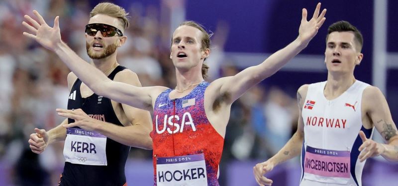 Atletismo olímpico: Hocker y compañía le bajan los humos a Ingebrigtsen