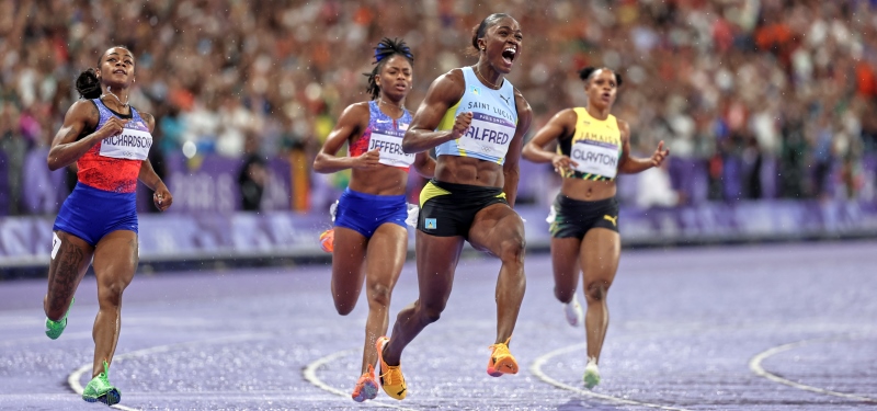 Atletismo olímpico: Alfred y LaFond imponen el orden del Caribe en París