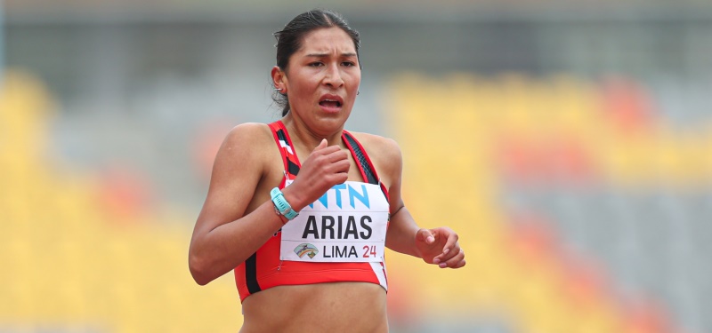 Luz Arias termina con su mejor marca personal en los 3,000 metros del Mundial U20