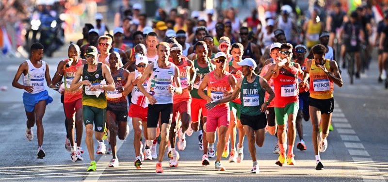Cristhian Pacheco no termina la maratón olímpica tras una lesión