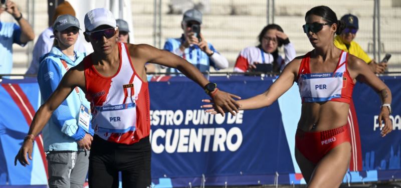 Cesar Rodríguez y Kimberly García mañana en los relevos mixtos de Paris 2024