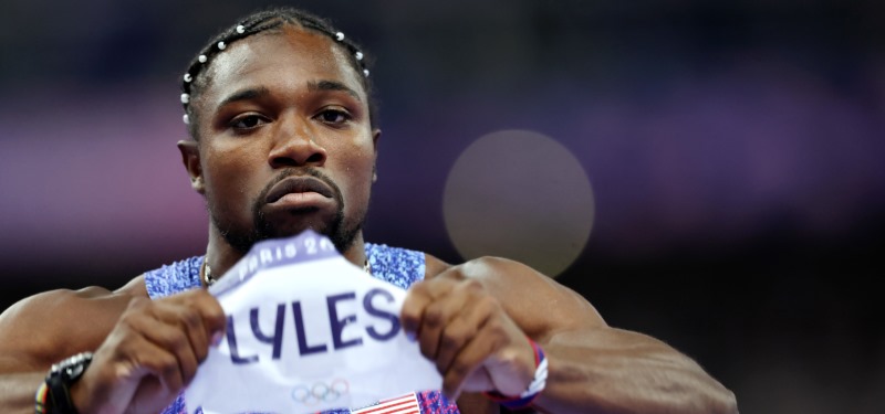 Atletismo olímpico: Lyles in extremis para igualar a Usain Bolt