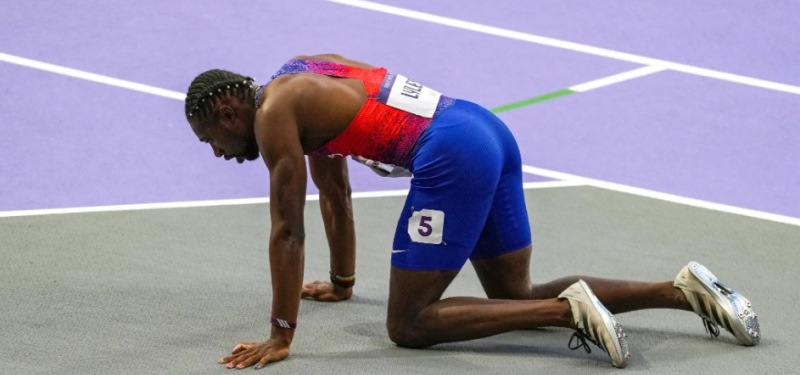 Noah Lyles gana el bronce en Paris 2024 contagiado de Covid