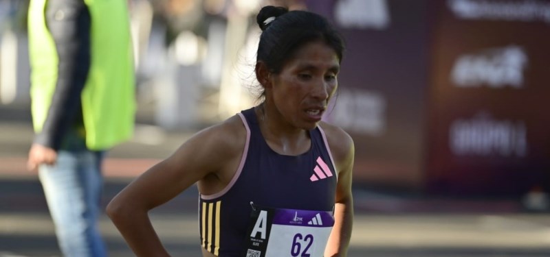 Zaida Ramos la mejor latina ubicada en la media maratón de Buenos Aires