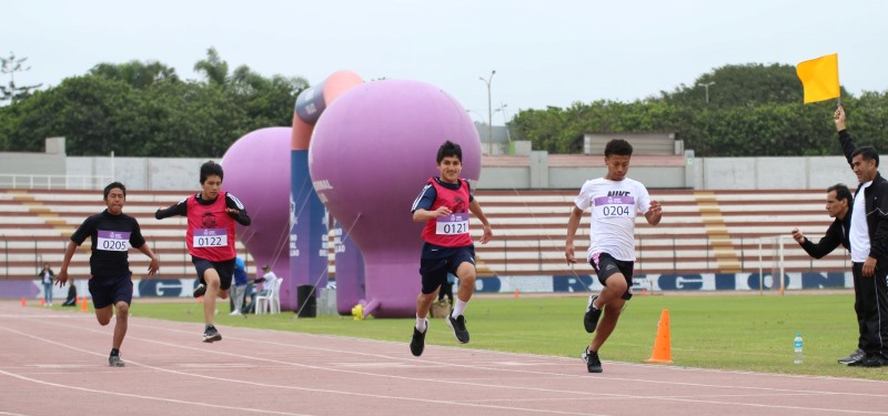 Fiesta del deporte base se vivió en el Estadio Miguel Grau de Bellavista
