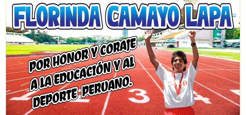 Hoy es el homenaje a la ex atleta Florinda Camayo en Huancayo
