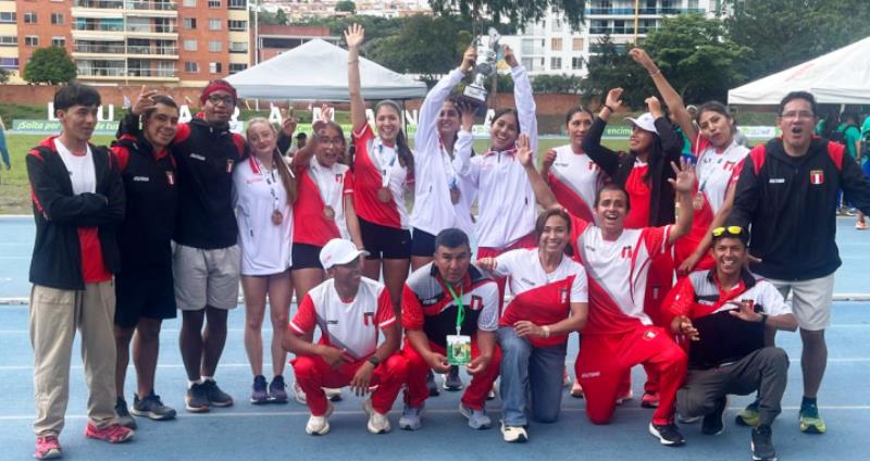 Perú termina tercero en la general por países damas en el Sudamericano U23