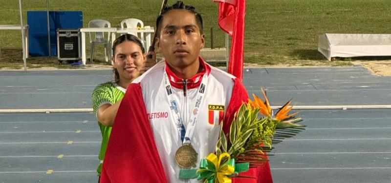 Perú logra su segunda medalla de oro sudamericana U23 con Jonathan Molina