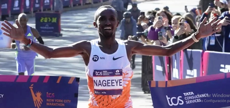 Debutantes Abdi Nageeye varones y Sheila Chepkirui ganan la Maratón de Nueva York