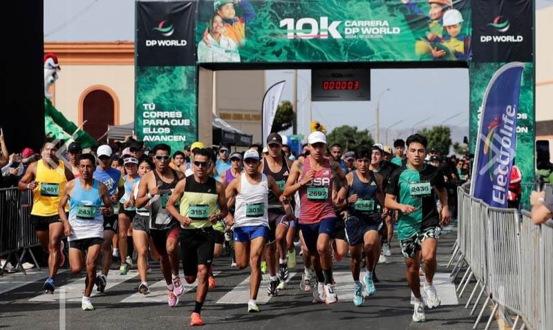 Ferdinand Cereceda y Nicolasa Condori ganan la Carrera DP World Callao 10k