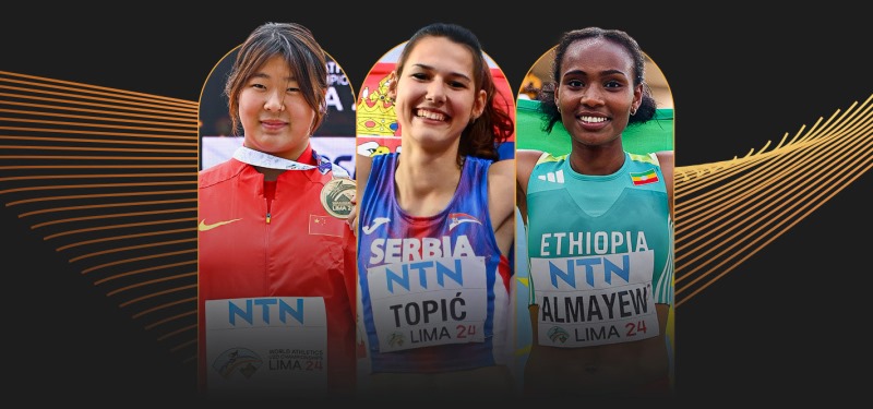 World Athletics anuncia a las finalistas del premio Estrella Emergente 2024
