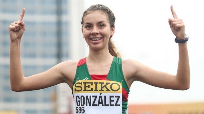 Marchista mexicana Alegna González con marca minina al Mundial de Tokio 2025