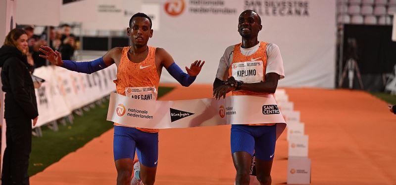 Aregawi y Kiplimo, destacan en la San Silvestre de Madrid, al pulverizar récord de competencia