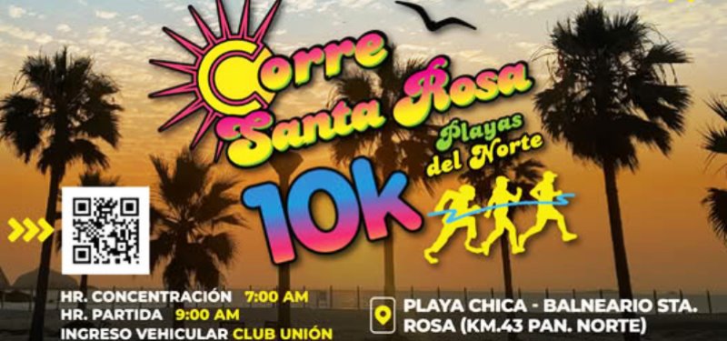Este domingo es la “Corre Santa Rosa 10k”
