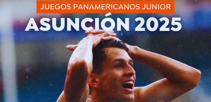 “El Corazón en los Juegos” será el eslogan de los Panamericanos Junior de Asunción 2025