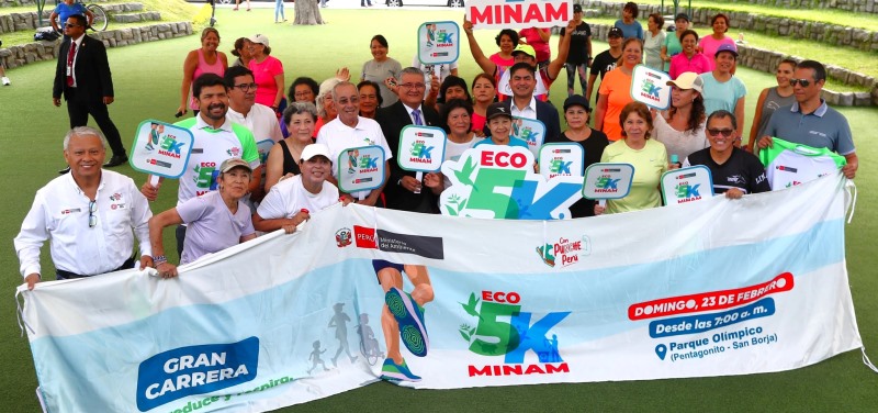 La Carrera Eco 5K MINAM «Corre, respira y reduce» se realizará el 23 de febrero