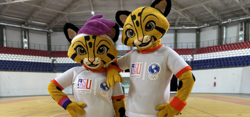 Tito y Tika son las mascotas oficiales de los Juegos Panamericanos Junior de Asunción