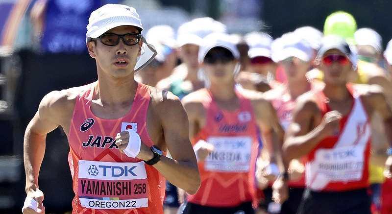 Marchista japonés Toshikazu Yamanishi establece el récord mundial en 20 kilómetros