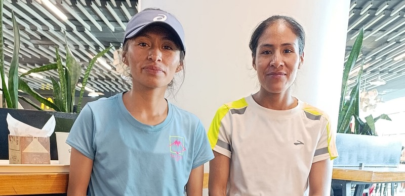 Sheyla Eulogio y Zarita Suarez correrán este domingo la Media Maratón de Berlín