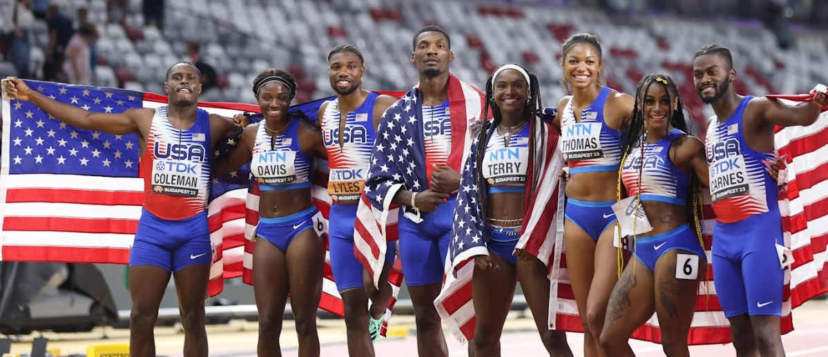 A los “Dream teams” de la velocidad 4×100 m. mixta, lo veremos en Los Ángeles 2028