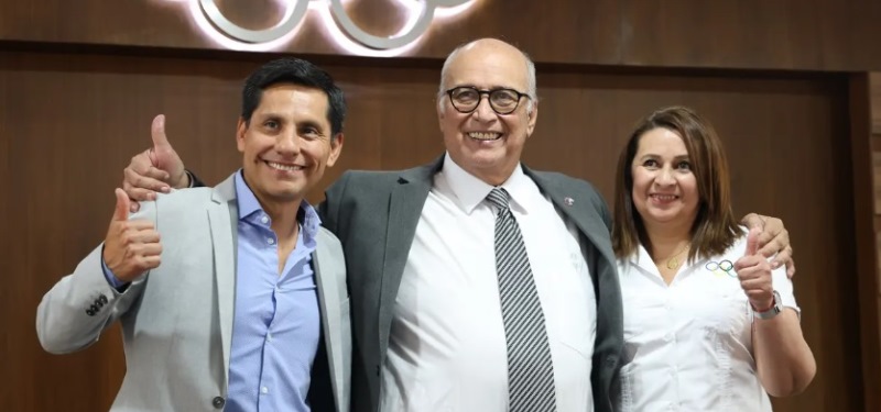 Jefferson Pérez elegido vice presidente del COE en gestión reelegida de Jorge Delgado