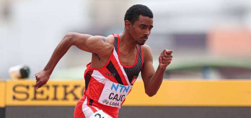Jeffrey Cajo establece nuevo récord nacional U20 en los 400 m (46.51)
