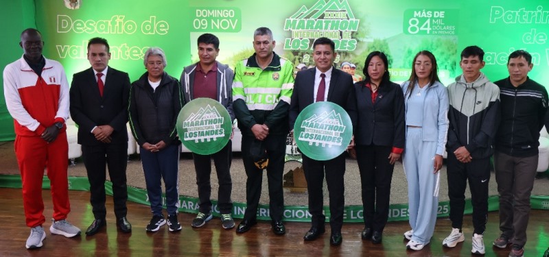 Domingo 9 de noviembre es la Maratón de los Andes en homenaje a Florinda Camayo