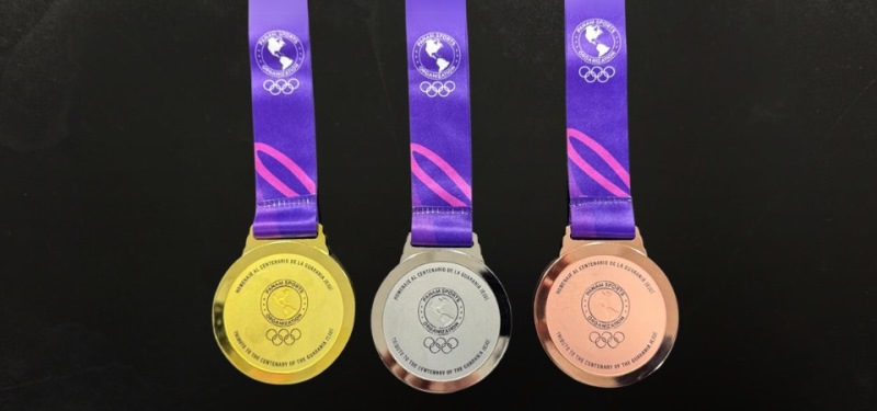 Las medallas de los Juegos Panamericano Junior ASU 2025