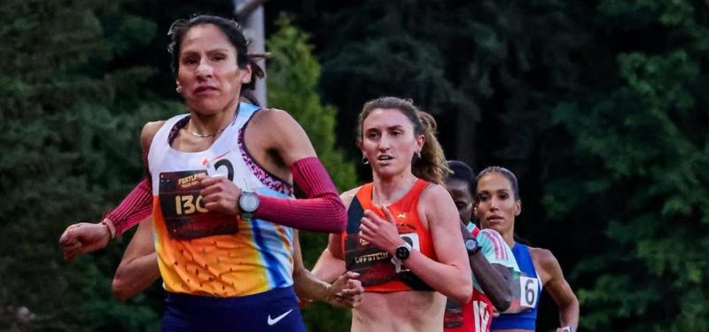 Tejeda vuelve a la pista logrando la segunda mejor marca sudamericana en USA