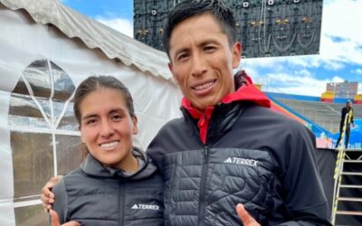 Capote peruano en Ecuador: Saida Meneses y Rene Champi ganan la “Quito 15k”,   