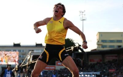 Armand Duplantis rompe su propia marca mundial en la pértiga con 6.28 metros