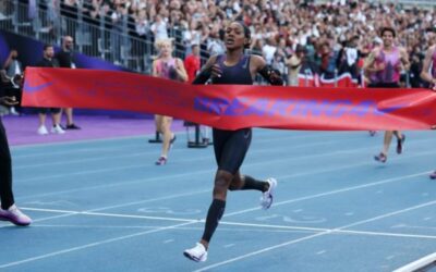 Aún sin récord, Faith Kipyegon hizo historia en el deporte femenino