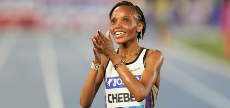 Impactante récord mundial de Beatrice Chebet en los 5,000 m con 13.58.06