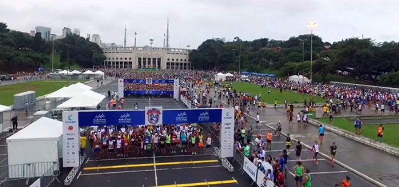 Mañana se correrá la Maratón Ciudad de Sao Paulo