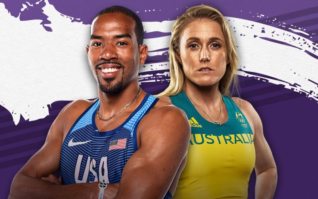 Pearson y Taylor embajadores del Mundial de Atletismo Tokio 25