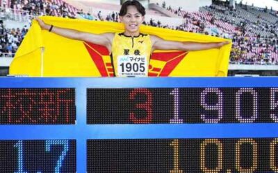Japonés de 16 años rompe récord mundial sub 18 en los 100 metros