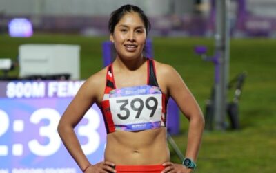 Anita Poma se ubicó sexto en los 800 metros de los Juegos Panamericanos Junior