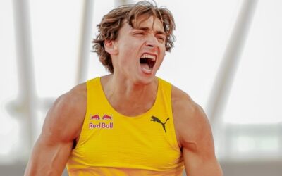 Armand Duplantis logra su décimo tercer récord y sube su registro mundial a 6.29m.