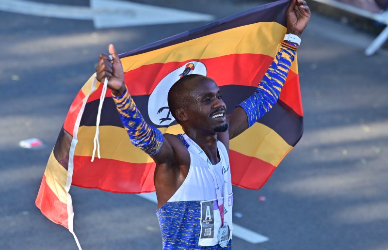 El ugandés Jacob Kiplimo ganó los 21K de Buenos Aires con récord 58.29