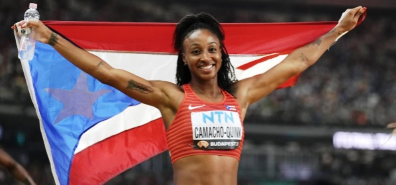 Puertorriqueña Jasmine Camacho-Quinn, en duda para el mundial de Tokio 2025