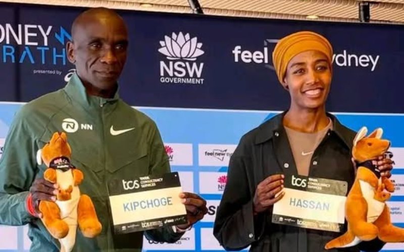 Kipchoge y Hassan encabezan la élite de la Maratón de Sídney