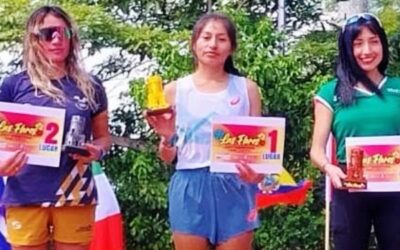 Sheyla Eulogio imparable esta vez ganó en “Las Flores Half Marathon” en Costa Rica