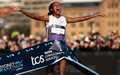 Sifan Hassan y Hailemaryam Kiros ganan la Maratón de Sídney con récords