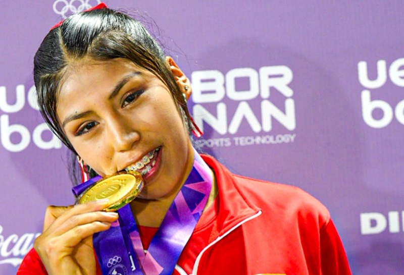 Verónica Huacasi es medalla de oro en los 3,000 mil con obstáculos de los Juegos Panamericanos Junior