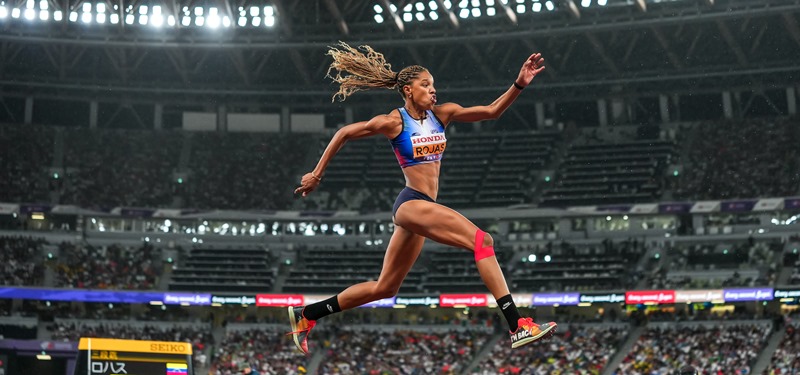 Yulimar Rojas vuelve a la competencia mundial con medalla de bronce